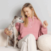 ChartLove Embroidered Cotton Hoodie – for Sighthound Lovers