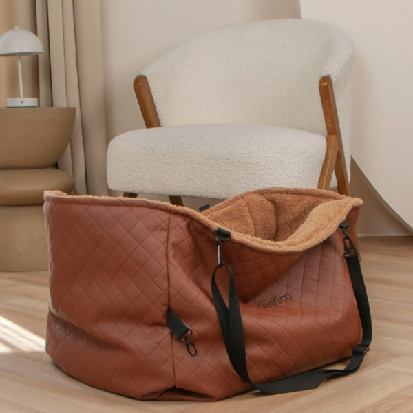 TravelNest 2-in-1 – Toffi | Dog Travel Bed